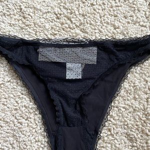 NWT Stella McCartney high leg high waist lace panties